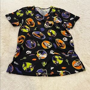 Small Disney Villains Scrubs Top New